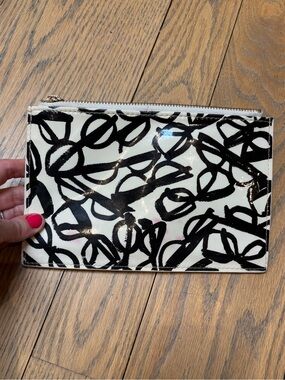 Kate Spade glasses print pouch